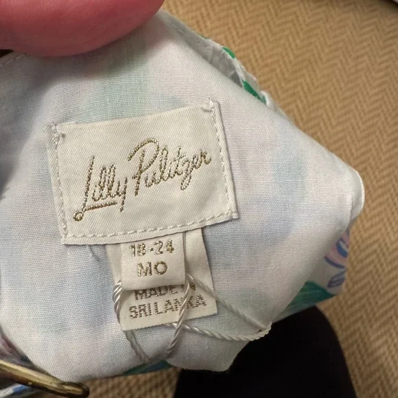 Lilly Pulitzer NWT Toddler Lilly Shift Dress Print; Just a Pinch Size: 18-24 - Picture 7 of 7